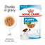 Mini Puppy Chunks Wet Gravy 85g Royal Canin Small Breed Dog Food